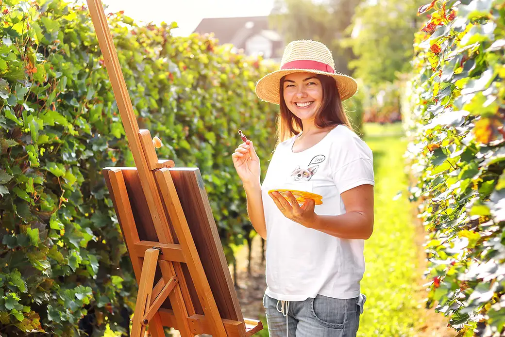 Ogród jako miejsce pracy twórczej – inspirujące otoczenie dla artystów